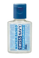 Swiss Navy: Water Based Personal Lubricant - 20 ml