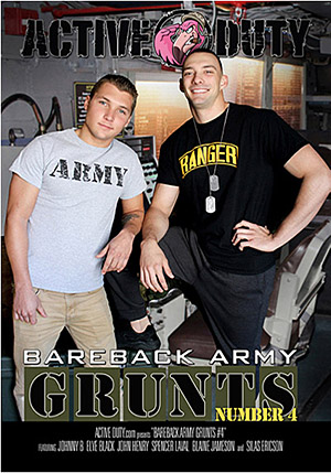 Bareback Army Grunts 4