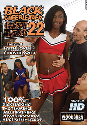 Black Cheerleader Gang Bang 22