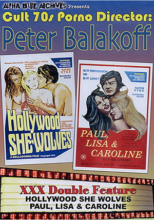 Cult 70s Porno Director: Peter Balakoff Double Feature