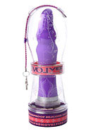 Silicone Fleur De Lis - Silicone Silky G - Purple