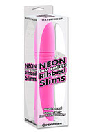 Neon Luv Touch Ribbed Slims - Pink