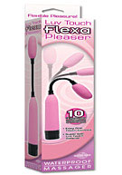 Luv Touch Flexa Pleaser Waterproof Massager - Pink