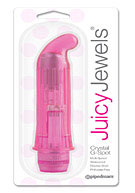 Juicy Jewels Crystal G-Spot - Dark Pink