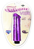 Waterproof Silicone Vibe - Lavender
