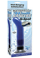 Waterproof G-Spot Wallbanger - Blue