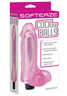 Softeaze Cock N' Balls - Pink
