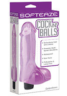 Softeaze Cock N' Balls - Purple