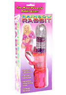 Rainbow Rabbit - Pink