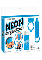 Neon Luv Touch Neon Naughty Nites Kit - Blue