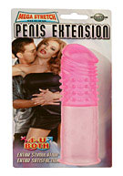 Mega Stretch Penis Extension - Pink