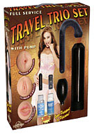 Full Service Travel Trio Set Pump Set