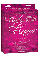 Flirty Flavor, Edible Kit For Lovers
