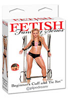 Fetish Fantasy Series Beginner's Cuff & Tie Set