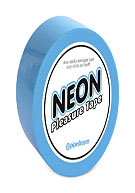 Neon Pleasure Tape - Blue