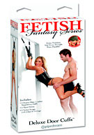 Fetish Fantasy Series Deluxe Door Cuffs - Black