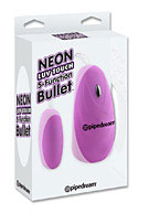 Neon Luv Touch 5 Function Bullet - Purple