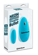Neon Luv Touch 5 Function Bullet - Blue
