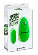Neon Luv Touch 5 Function Bullet - Green