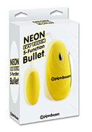 Neon Luv Touch 5 Function Bullet - Yellow