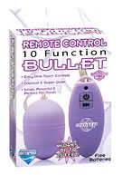 10 Function Remote Control Bullet - Purple