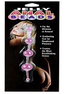 Jelly Anal Beads - Pink