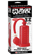 Pump Worx Silicone Power Pump - Red