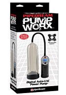 Pump Worx Digital Auto VAC Power Pump - Black