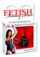 Fetish Fantasy Series Beginner's Furry Cuffs - Red
