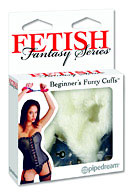 Fetish Fantasy Series Beginner's Furry Cuffs - White