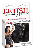 Fetish Fantasy Series Beginner's Furry Cuffs - Black