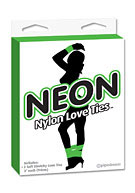 Neon Love Ties - Green