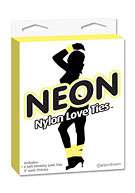 Neon Love Ties - Yellow