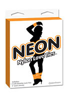 Neon Love Ties - Orange