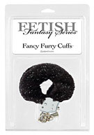 Fetish Fantasy Series Fancy Furry Cuffs - Black