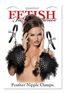 Fetish Fantasy Series Feather Nipple Clamps