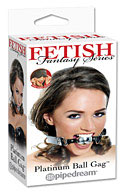 Fetish Fantasy Series Platinum Ball Gag - Silver