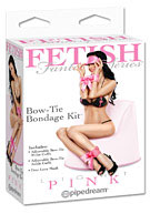 Fetish Fantasy Series Bow-Tie Bondage Kit - Pink