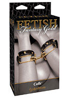 Fetish Fantasy Gold Cuffs - Black