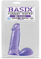Basix Rubber Works - 6'' Dong - Purple