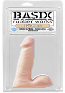 Basix Rubber Works - 6'' Dong - Flesh