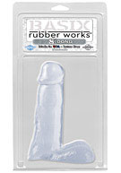 Basix Rubber Works - 8'' Dong - Clear