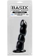 Basix Rubber Works - Twist 'N Shout with Suction Cup - Black