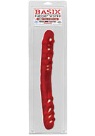 Basix Rubber Works - 16'' Double Dong - Red