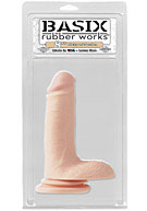 Basix Rubber Works - 8'' Suction Cup Thicky - Flesh