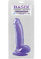 Basix Rubber Works - 9'' Suction Cup Thicky - Purple
