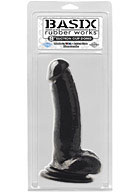 Basix Rubber Works - 9'' Suction Cup Thicky - Black