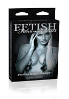 Fetish Fantasy Series Limited Edition Feather Nipple Clamps - Black