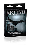 Fetish Fantasy Series Limited Edition Remote Control Vibrating Panties Plus Size - Black
