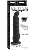 Fetish Fantasy Elite 10'' Dildo - Black